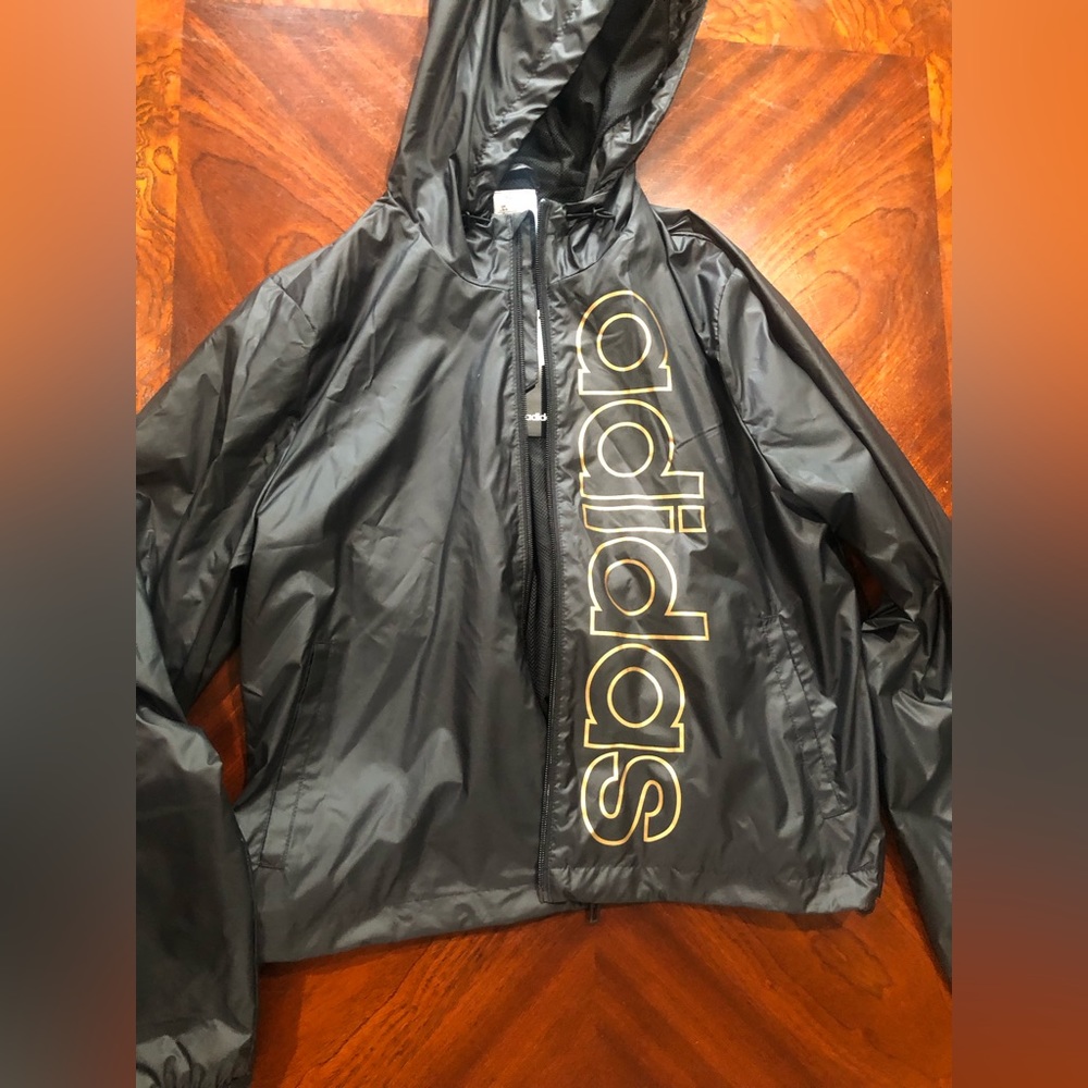 nwt adidas girls windbreaker size‎ large